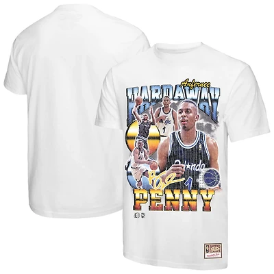Mitchell Ness Penny Hardaway Orlando Magic Hardwood Classics Commemorative Player Collage T-Shirt