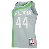 Mitchell  Ness Pete Maravich Atlanta Hawks 75th Anniversary 1971/72 Hardwood Classics Swingman Jersey