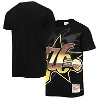 Mitchell  Ness Philadelphia 76ers Big  Tall Hardwood Classics Big Face 40 T-Shirt