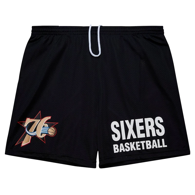 Mitchell Ness Philadelphia 76ers Hardwood Classics Gameday Mesh Shorts