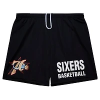 Mitchell  Ness Philadelphia 76ers Hardwood Classics Gameday Mesh Shorts