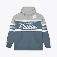 Mitchell  Ness Philadelphia Phillies Cooperstown Collection Thunderstorm Head Coach Hoodie
