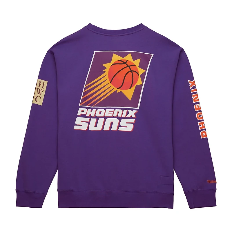 Mitchell Ness Phoenix Suns Hardwood Classics There and Back Pullover Sweatshirt