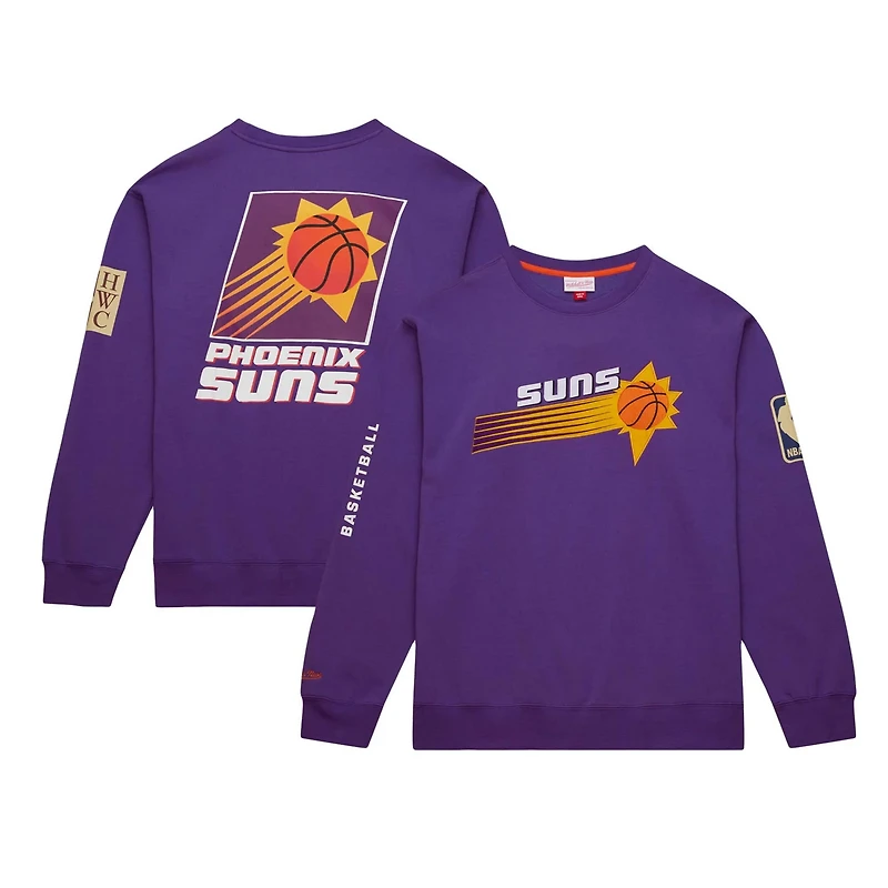 Mitchell Ness Phoenix Suns Hardwood Classics There and Back Pullover Sweatshirt