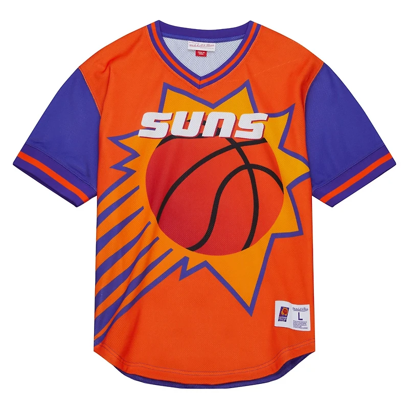 Mitchell  Ness Phoenix Suns Jumbotron 30 Mesh V-Neck T-Shirt