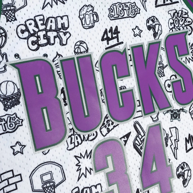 Mitchell Ness Ray Allen Milwaukee Bucks 2000/01 Swingman Jersey