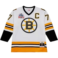 Mitchell  Ness Ray Bourque Boston Bruins Captain Patch 1989/90 Blue Line Player Jersey