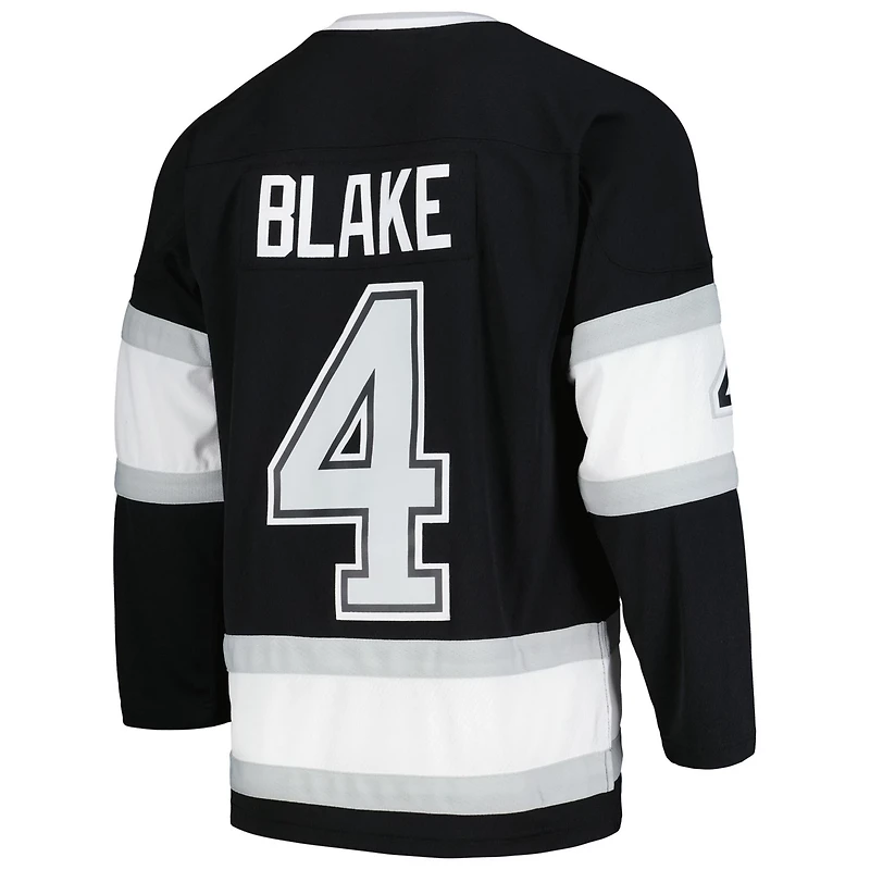 Mitchell  Ness Rob Blake Los Angeles Kings 1992/93 Blue Line Player Jersey