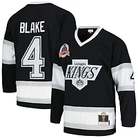 Mitchell  Ness Rob Blake Los Angeles Kings 1992/93 Blue Line Player Jersey