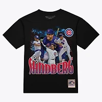 Mitchell  Ness Ryne Sandberg Chicago Cubs Legendary Collage Player T-Shirt