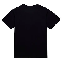 Mitchell  Ness San Antonio Spurs Hardwood Classics Felt Applique Slub T-Shirt