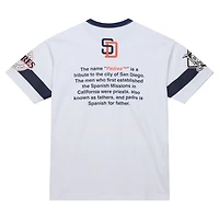 Mitchell  Ness San Diego Padres Cooperstown Collection Team Origins Premium T-Shirt