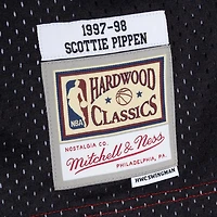 Mitchell  Ness Scottie Pippen /Black Chicago Bulls Hardwood Classics 1997/98 Split Swingman Jersey