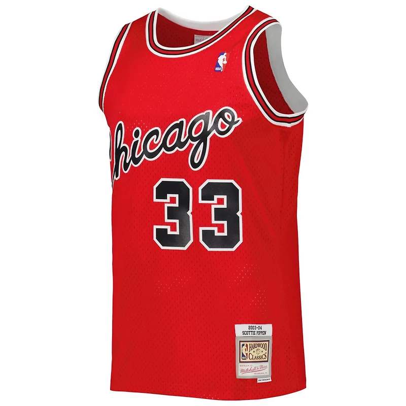 Mitchell Ness Scottie Pippen Chicago Bulls Hardwood Classics 2003-04 Swingman Jersey