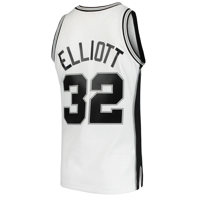 Mitchell  Ness Sean Elliott San Antonio Spurs 1998/99 Hardwood Classics Swingman Jersey