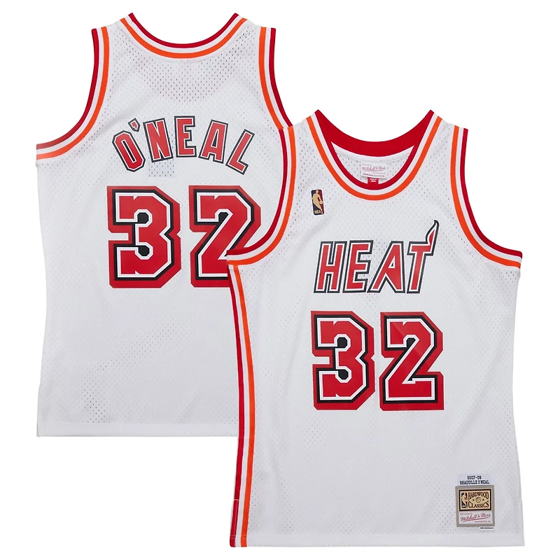 Mitchell Ness Shaquille O'Neal Miami Heat 2007/08 Hardwood Classics Swingman Jersey