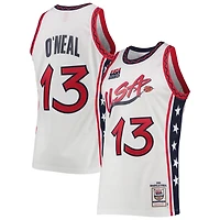 Mitchell  Ness Shaquille O'Neal USA Basketball 1996 Hardwood Classics Authentic Jersey