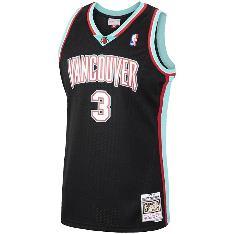 Mitchell Ness Shareef Abdur-Rahim Vancouver Grizzlies 2000/01 Hardwood Classics Swingman Jersey