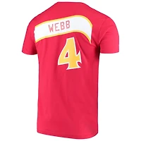 Mitchell  Ness Spud Webb Atlanta Hawks Hardwood Classics Name Number T-Shirt