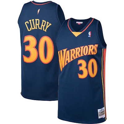 Mitchell  Ness Stephen Curry Golden State Warriors 2009/10 Big Tall Hardwood Classics Swingman Jersey