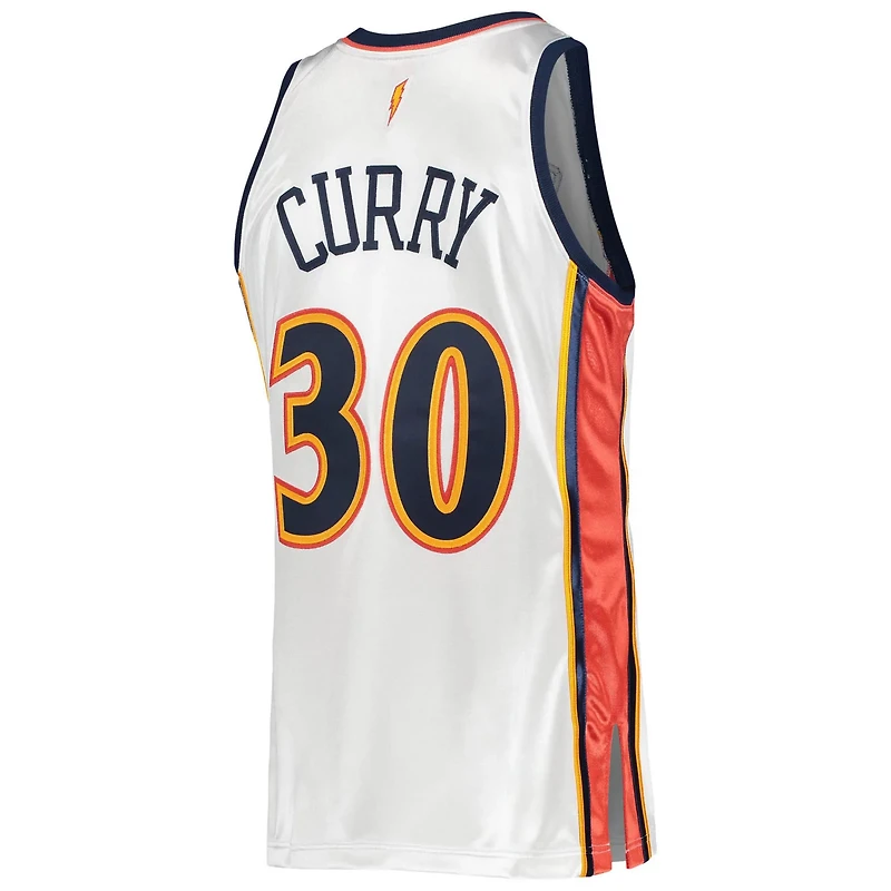 Mitchell Ness Stephen Curry Golden State Warriors 2009/10 Hardwood Classics Authentic Jersey
