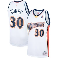 Mitchell  Ness Stephen Curry Golden State Warriors Hardwood Classics Swingman Jersey
