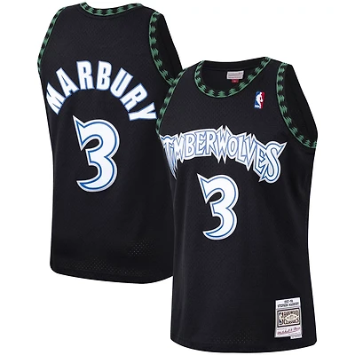 Mitchell Ness Stephon Marbury Minnesota Timberwolves 1997/98 Hardwood Classics Swingman Jersey