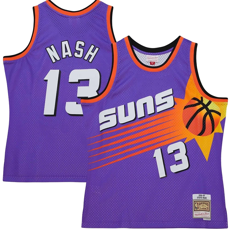 Mitchell  Ness Steve Nash Phoenix Suns Hardwood Classics 1996/97 Tropical Swingman Jersey