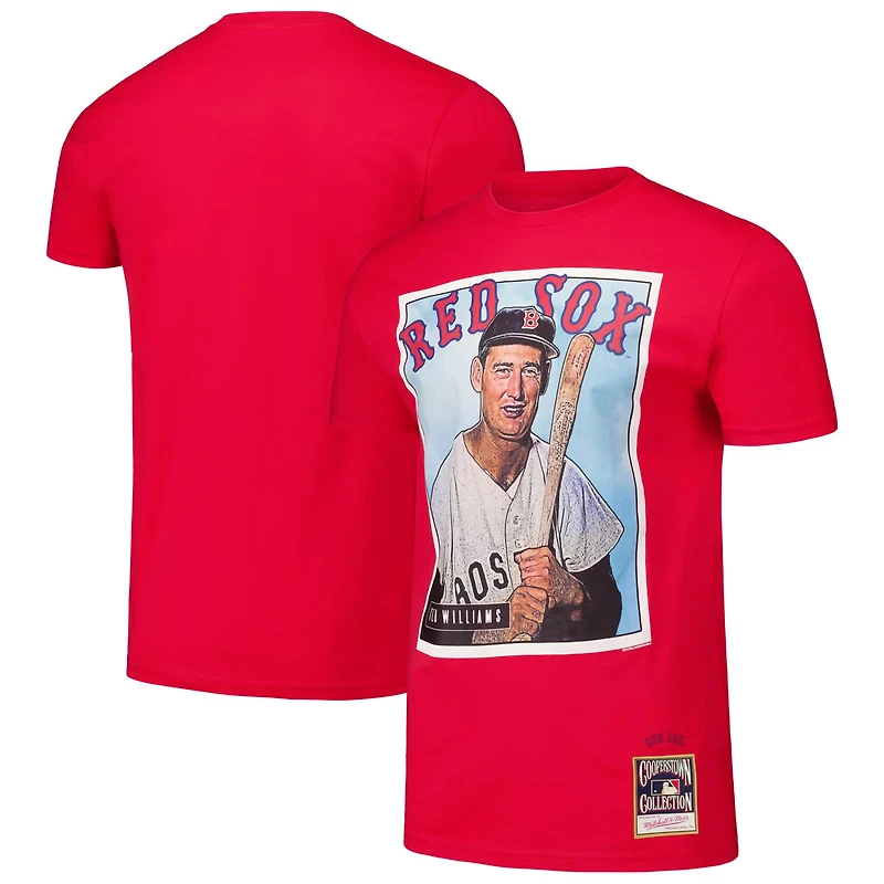 Mitchell Ness Ted Williams Boston Sox Cooperstown Collection Collectors Connection T-Shirt