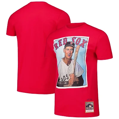 Mitchell  Ness Ted Williams Boston Sox Cooperstown Collection Collectors Connection T-Shirt