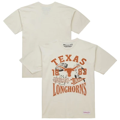 Mitchell  Ness Texas Longhorns Heritage Scholar T-Shirt