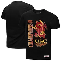 Mitchell  Ness USC Trojans Retro Brush Mineral Wash T-Shirt