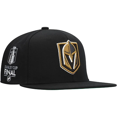 Mitchell  Ness Vegas Golden Knights Core Top Spot Snapback Hat