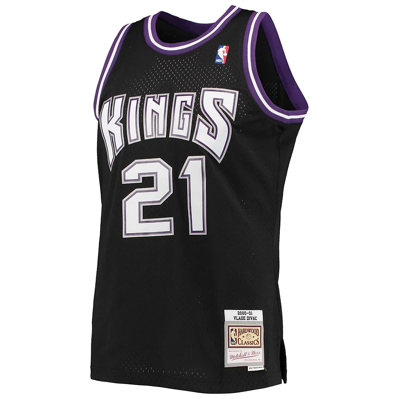 Mitchell Ness Vlade Divac Sacramento Kings 2000/01 Hardwood Classics Swingman Jersey