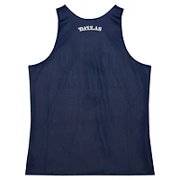 Mitchell  Ness /White Dallas Mavericks Hardwood Classics Reversible Mesh Practice Jersey