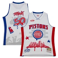 Mitchell  Ness x Tats Cru Detroit Pistons Hardwood Classics Fashion Jersey