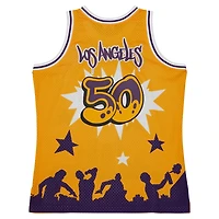 Mitchell  Ness x Tats Cru Los Angeles Lakers Hardwood Classics Fashion Jersey