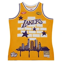 Mitchell  Ness x Tats Cru Los Angeles Lakers Hardwood Classics Fashion Jersey