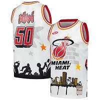 Mitchell  Ness x Tats Cru Miami Heat Hardwood Classics Fashion Jersey