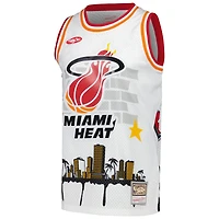 Mitchell  Ness x Tats Cru Miami Heat Hardwood Classics Fashion Jersey