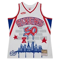 Mitchell  Ness x Tats Cru Philadelphia 76ers Hardwood Classics Fashion Jersey