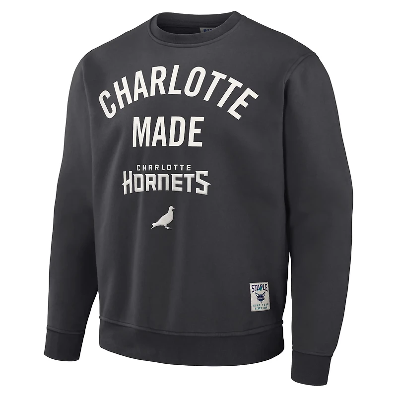 NBA x Staple Charlotte Hornets Plush Pullover Sweatshirt