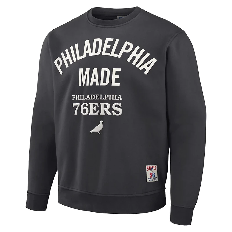 NBA x Staple Philadelphia 76ers Plush Pullover Sweatshirt