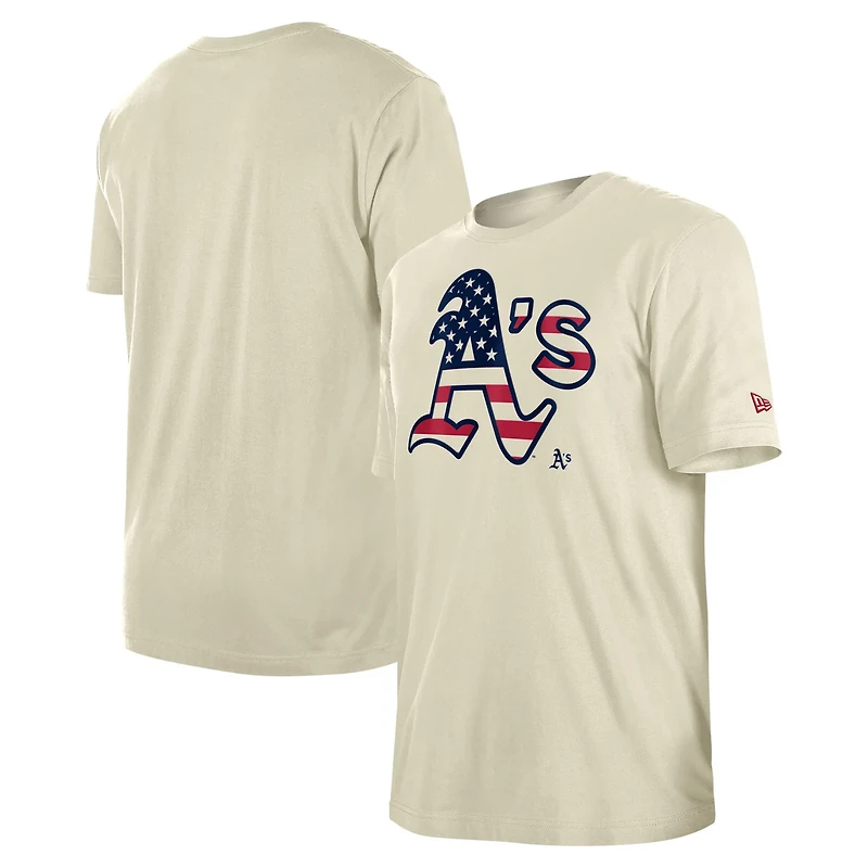 New Era Athletics Americana Flag Fill T-Shirt