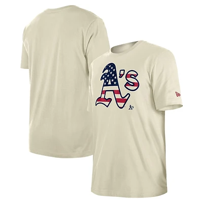 New Era Athletics Americana Flag Fill T-Shirt