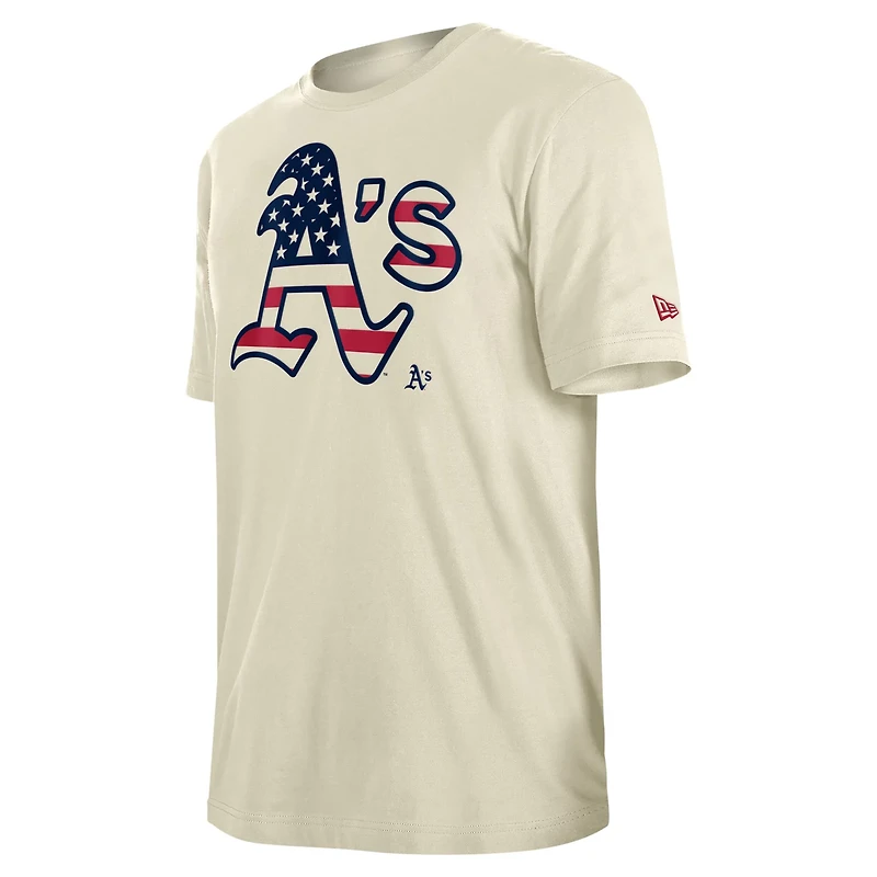 New Era Athletics Americana Flag Fill T-Shirt