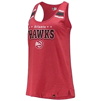 New Era Atlanta Hawks Scoop-Neck Racerback Tank Top
