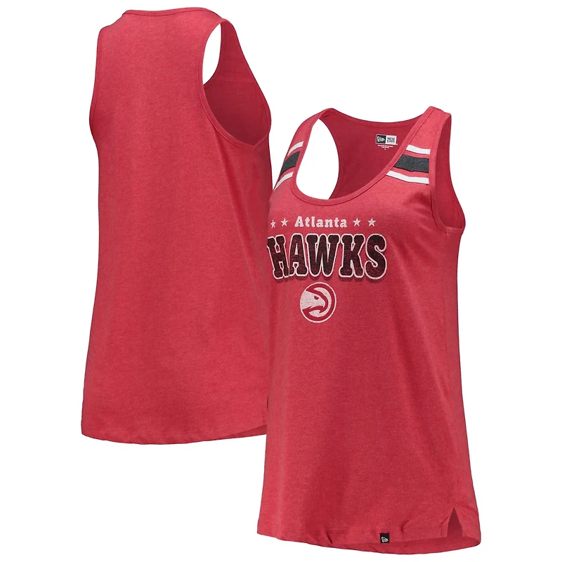 New Era Atlanta Hawks Scoop-Neck Racerback Tank Top