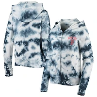 New Era Boston Red Sox Tie-Dye Fleece Full-Zip Hoodie