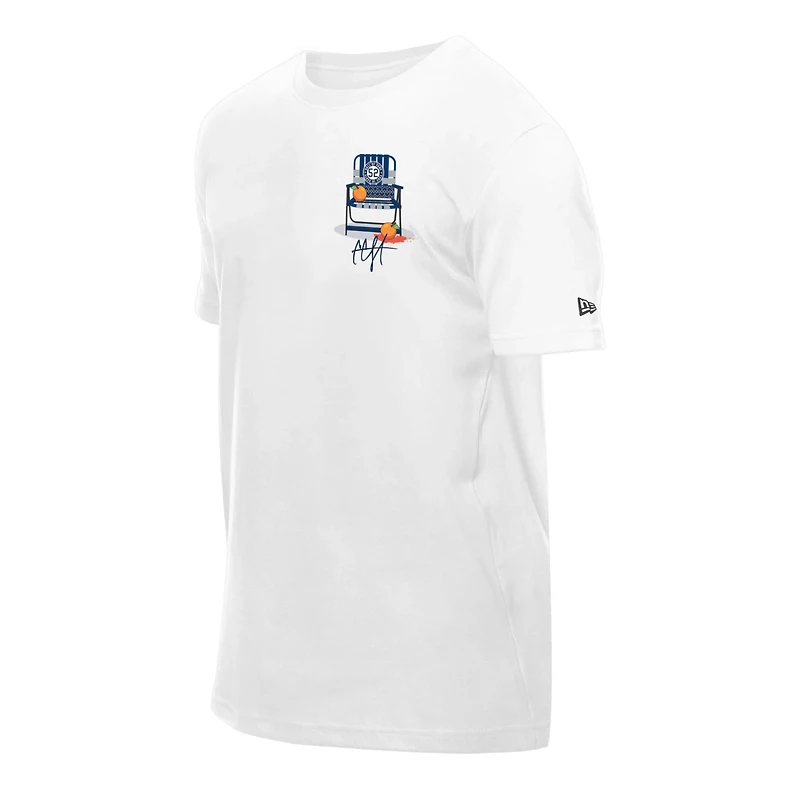 New Era CC Sabathia New York Yankees 2025 National Baseball Hall of Fame Grapefruit Chair T-Shirt